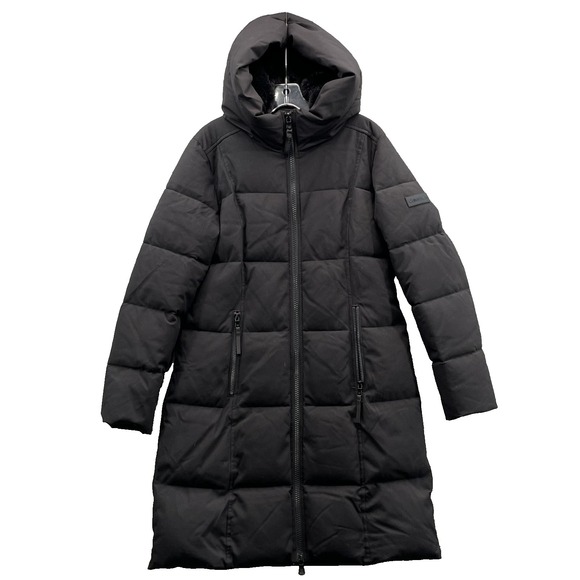 Calvin Klein Puffer Parka Women's Small Insulated Outdoor Gorpcore Cabin Winter - Picture 1 of 13